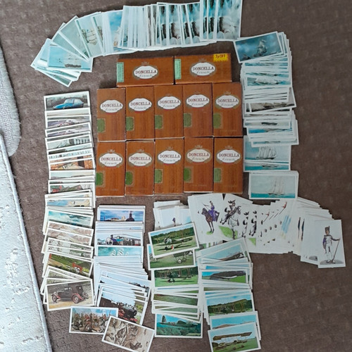 Doncella 360 cigarette cards - doncella,